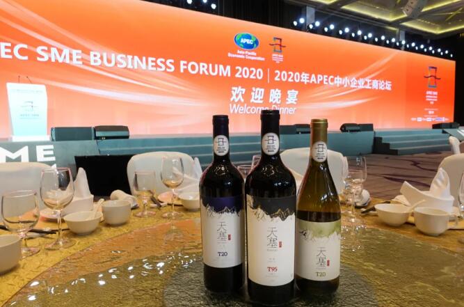 2020APEC中小企业工商论坛葡萄酒，新疆天塞供！