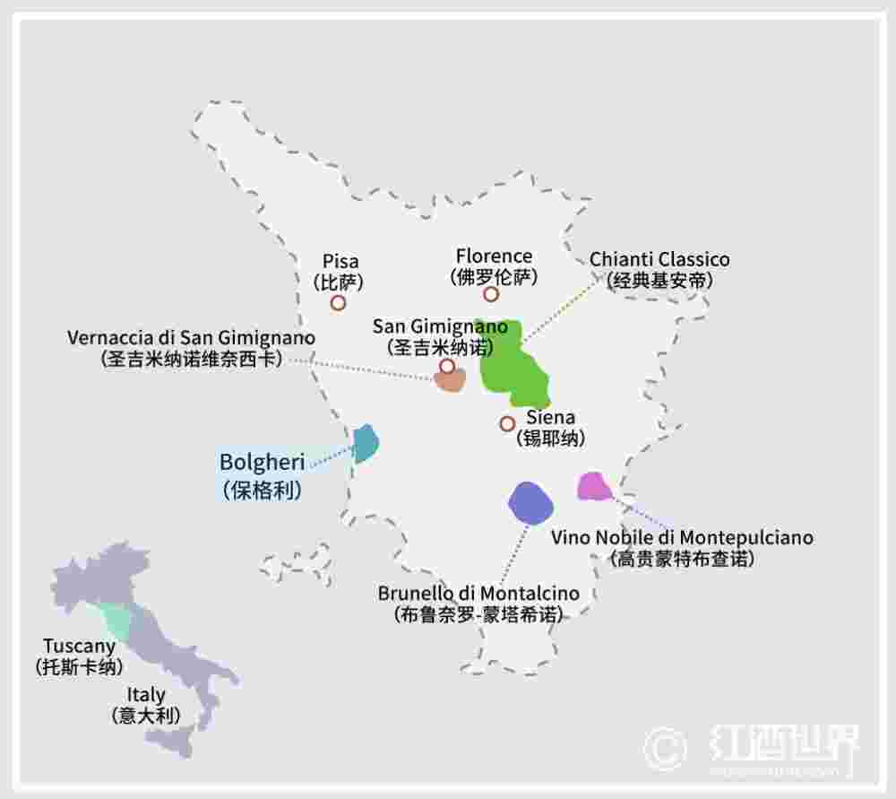 超级托斯卡纳的发源地——保格利产区