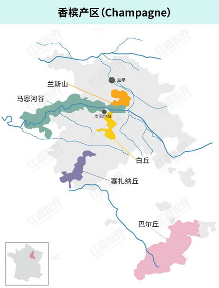一文了解法国12大葡萄酒产区