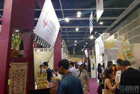 红酒世界代表团参加香港ProWine Asia