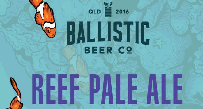 Ballistic推出新啤酒以帮助大堡礁