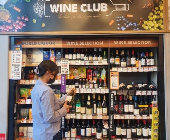 便利店创下葡萄酒销售新纪录