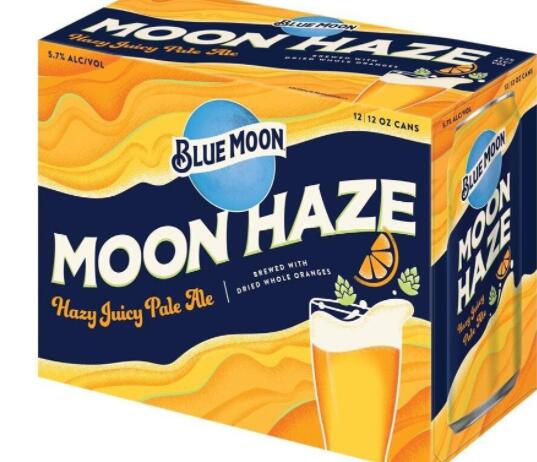 Blue Moon屡获殊荣的Moon Haze啤酒在全国范围内正式上架