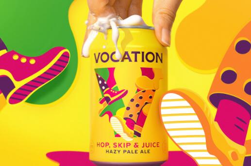 Robot Food为Vocation Brewery启动完整的品牌转型