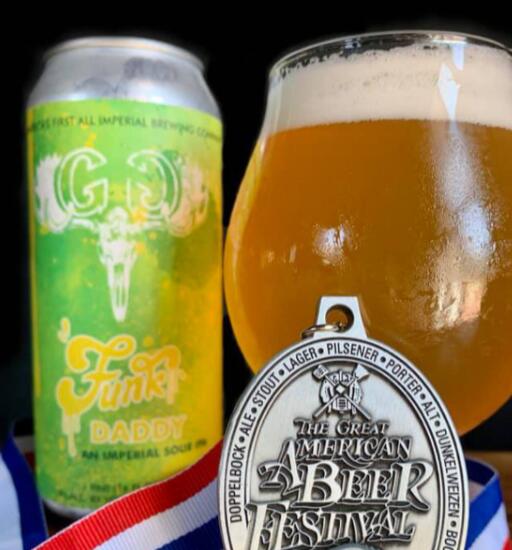 伍斯特的Greater Good Imperial Brewing Co在确定全国顶级酸啤酒的比赛中获得银牌