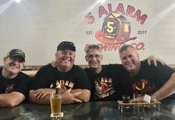 5 Alarm Brewing Co是急救人员和精酿啤酒爱好者的必看景点