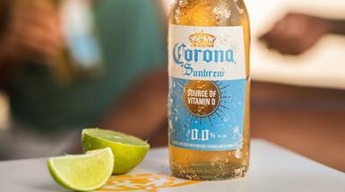 百威英博无酒精啤酒Corona Sunbrew0.0%的推出激起了啤酒行业评论员的反应