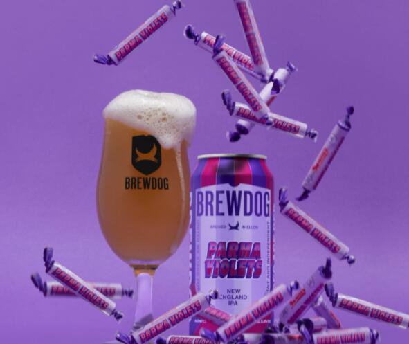BrewDog推出帕尔马紫罗兰风味啤酒