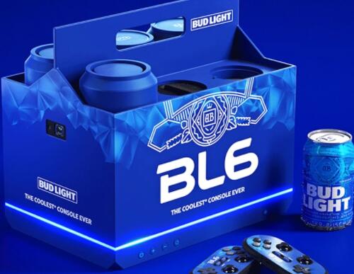 Bud Light推出可冰镇啤酒的游戏机