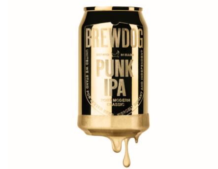 BrewDog将价值15000英镑的金罐藏在啤酒包装中